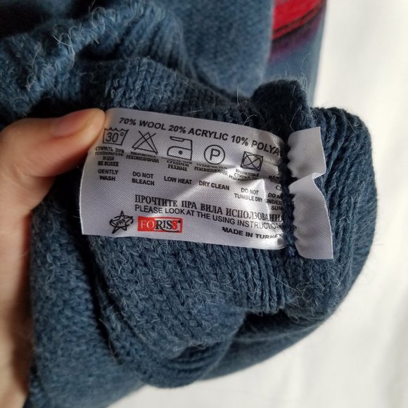 Foriss Escape From City Wool Blend Knit Sweater - Picture 13 of 15